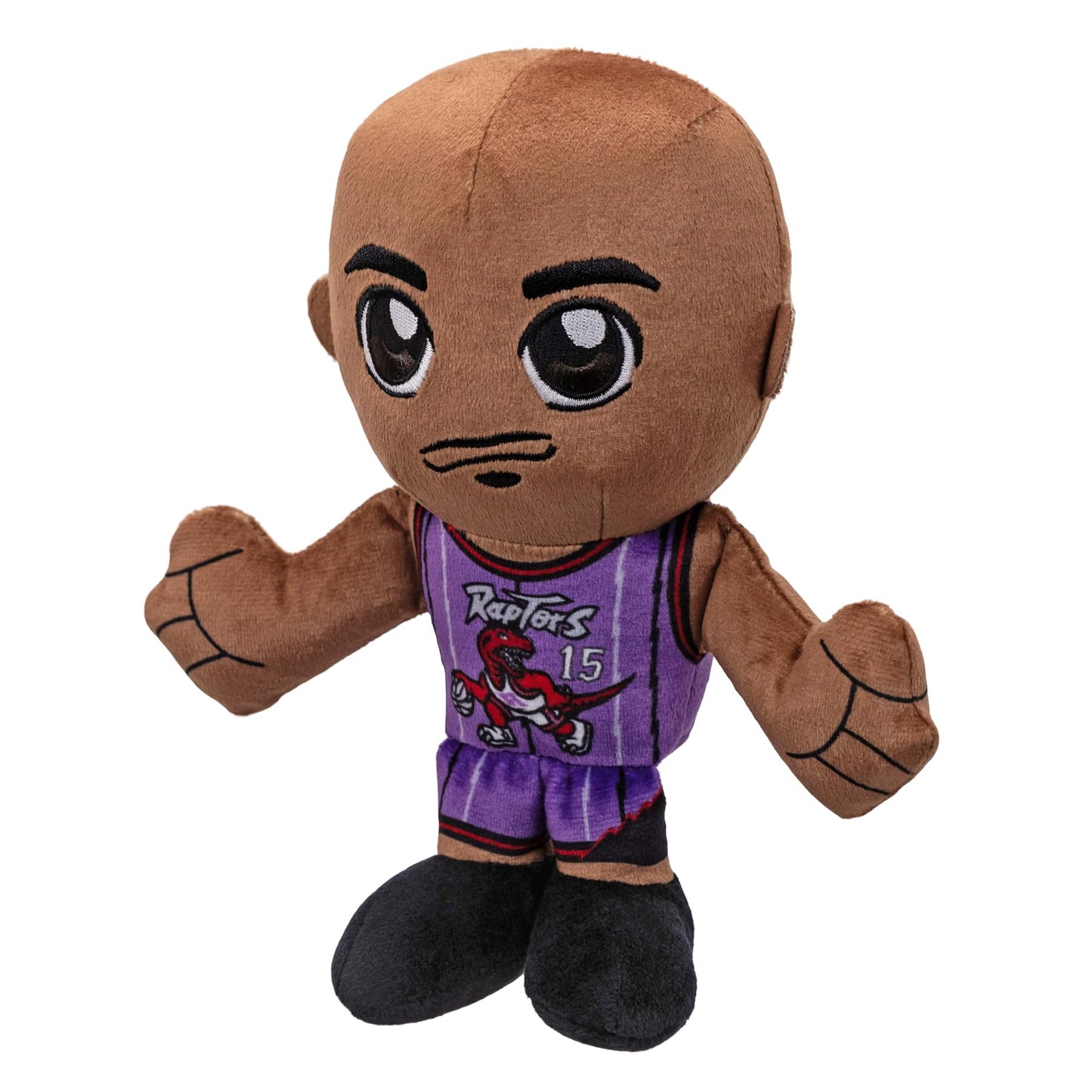 Bleacher Creatures Toronto Raptors Vince Carter 8'' Nba Kuricha Sitting Plush - Soft Chibi Inspired Nba Superstar