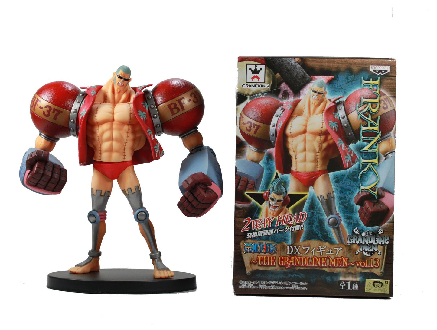 Banpresto One Piece 48073 Grandline Men: Franky Dx Figure, Volume #13