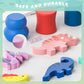Montessori Dinosaur Toys For 1 2 3 4 Year Old Toddlers, Preschool Education Toys For Ages 2-4 Boys Girls Kids, Wooden Dinosaur Blocks Sorting & Stacking & Balance Toys, Educational Birthday Gift