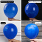 PartyWoo Blue Balloons Pack - 140 pcs Rubber Balloons in 5-18 Inch Sizes for Garland & Arch Decorations, Dark Blue Color