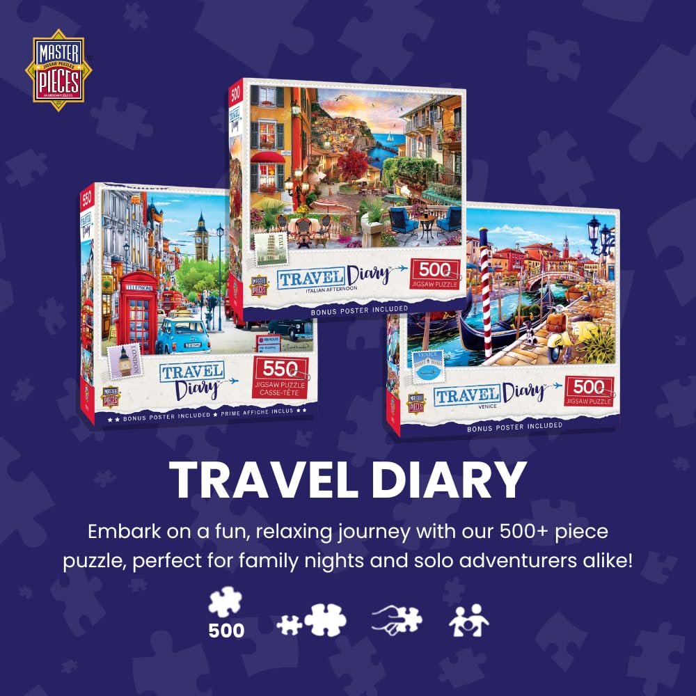 London 550 Piece Jigsaw Puzzle