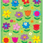 Carson Dellosa 96 Flower Stickers For Kids, 6 Sheets Of Sunflowers, Tulips, Daisies, And More For Spring Crafts, Scrapbooking, Teacher Planner, Reward Chart, School Supplies, Classroom Must Haves