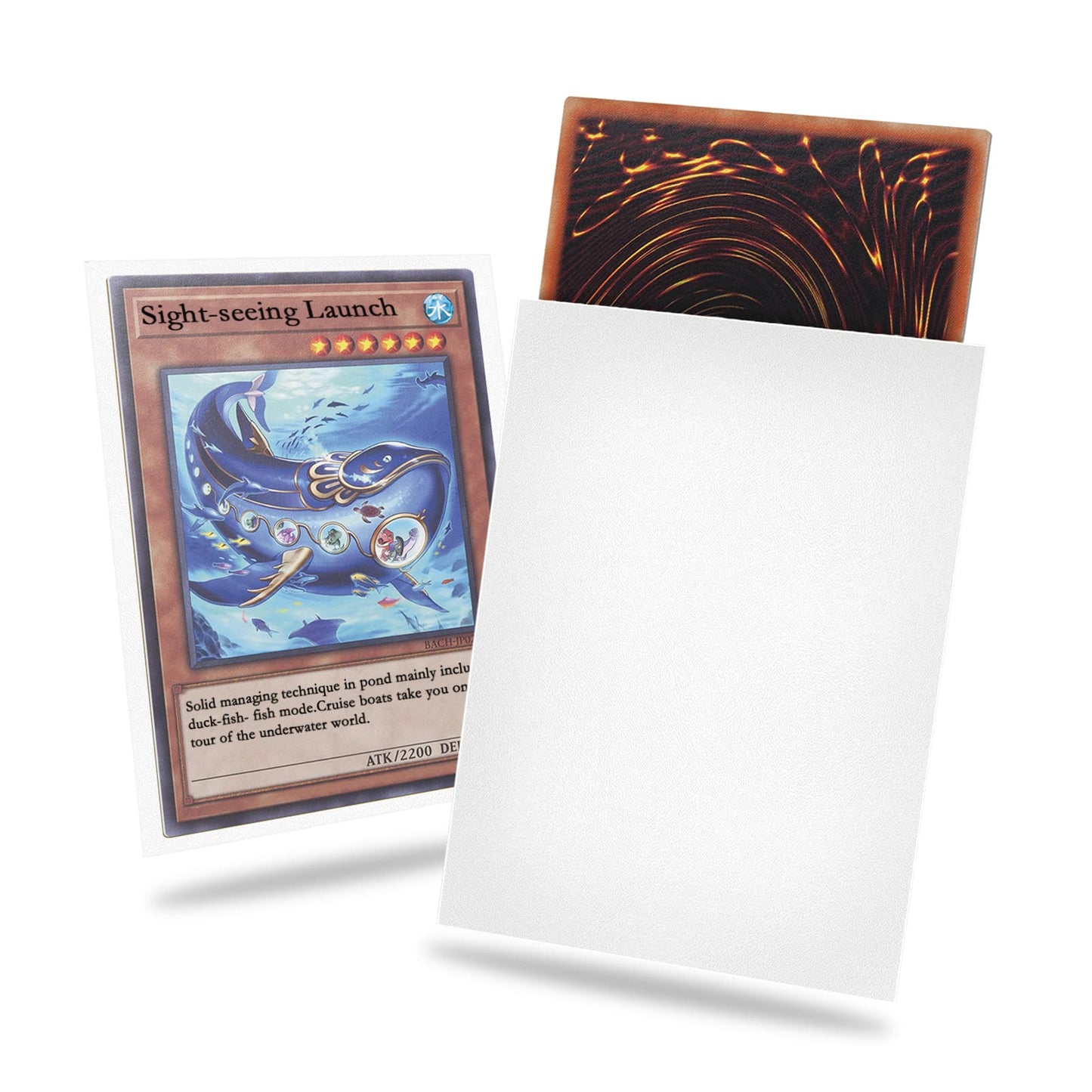 White Yu-gi-oh Card Sleeve 200 Pack  Japanese Small Card Sleeves Photocard Sleeves 62x89mm  Back Textured Perfect Shuffling  Protect Your Japanese Sized Trading Cards Kpop Photocard Never Tear