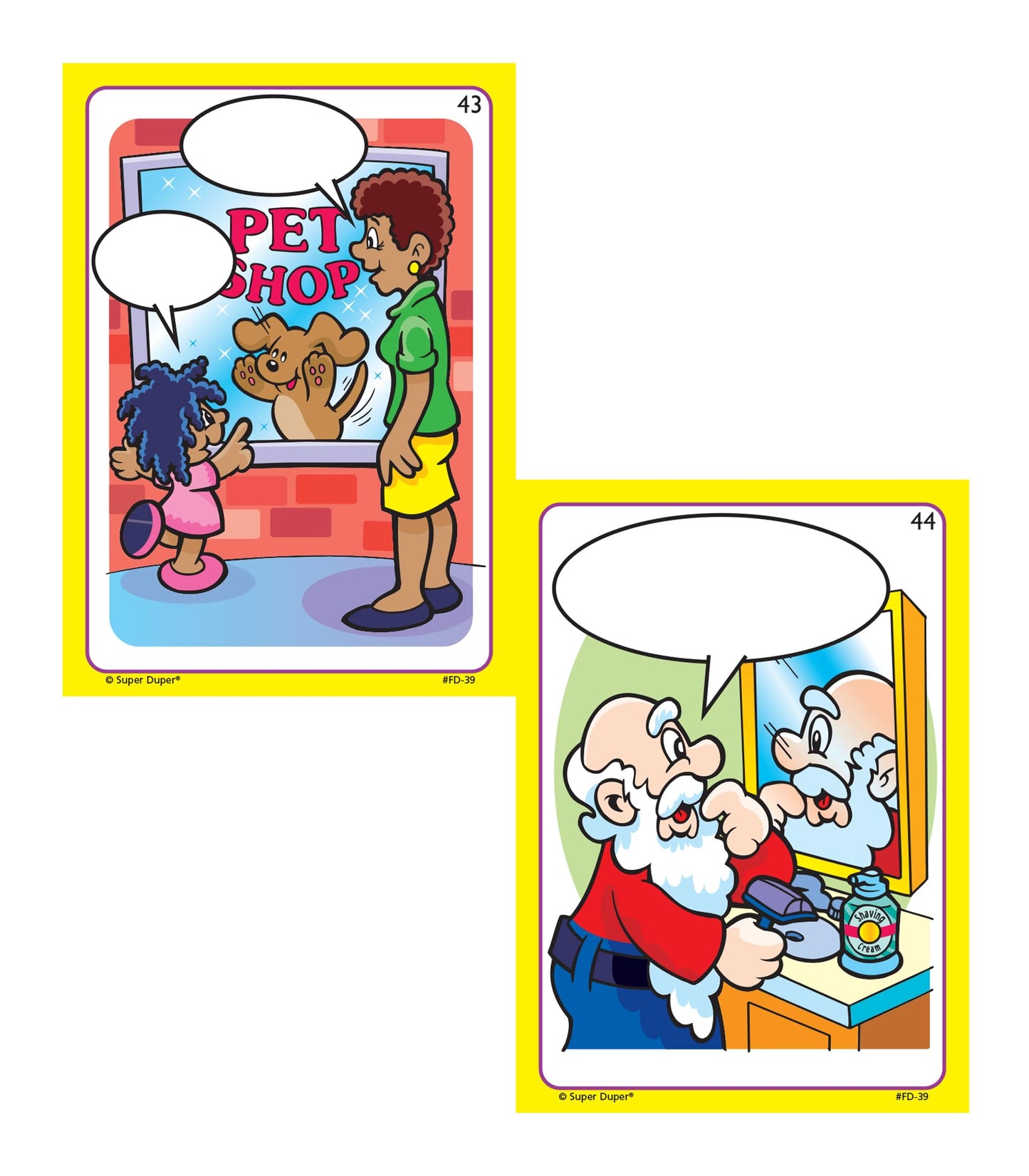 Super Duper Publications | Whats Being Said? Fun Deck Flash Cards | Educational Learning Resource for Children
