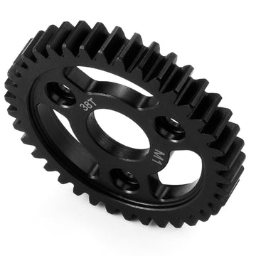BRKRC Carbon Steel 1M 36T 38T 40T Main Spur Gear for 1/8 Tra-xxas Revo 2.5 3.3 Upgrade Parts (38T)