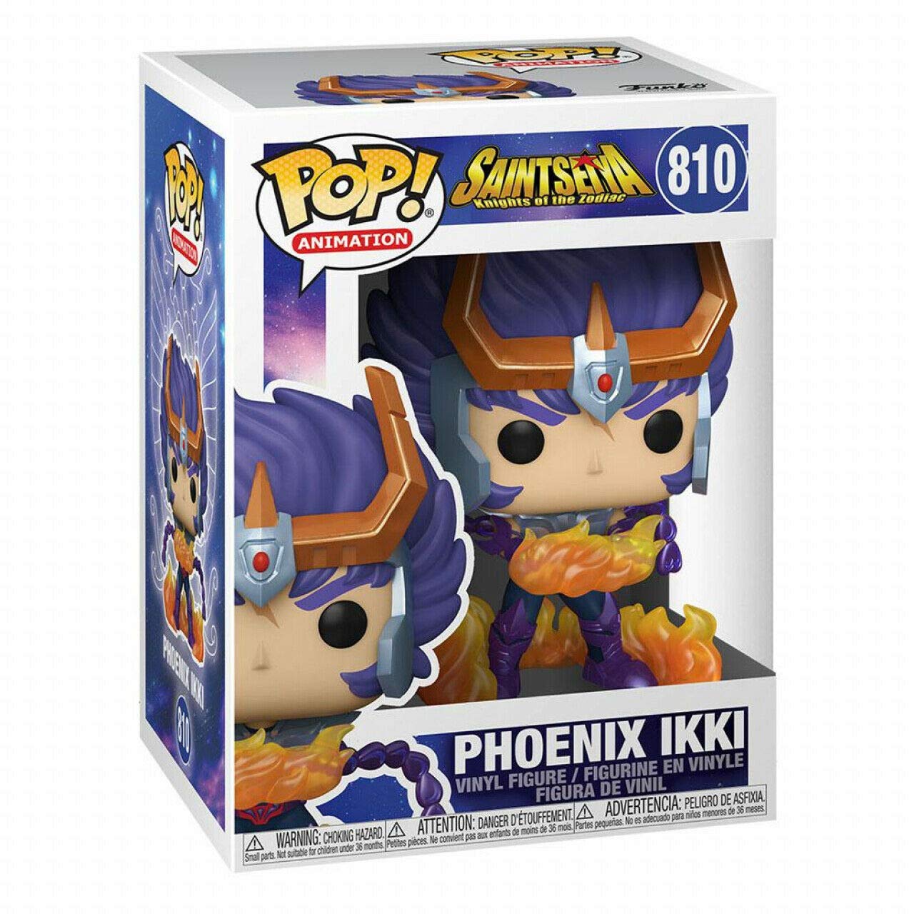 Funko Pop! Anime: Seiya - Phoenix Ikki Vinyl Figure (Bundled With Pop Box Protector Case)