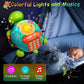 Musical Turtle Baby Toys 6 To 12 Months, Infant Light Up Music Toys Tummy Time Development, Crawling Toy For 7 8 9 10+ Month Old, Easter Christmas For Babies 4 5 6 12 Month Boy Girl