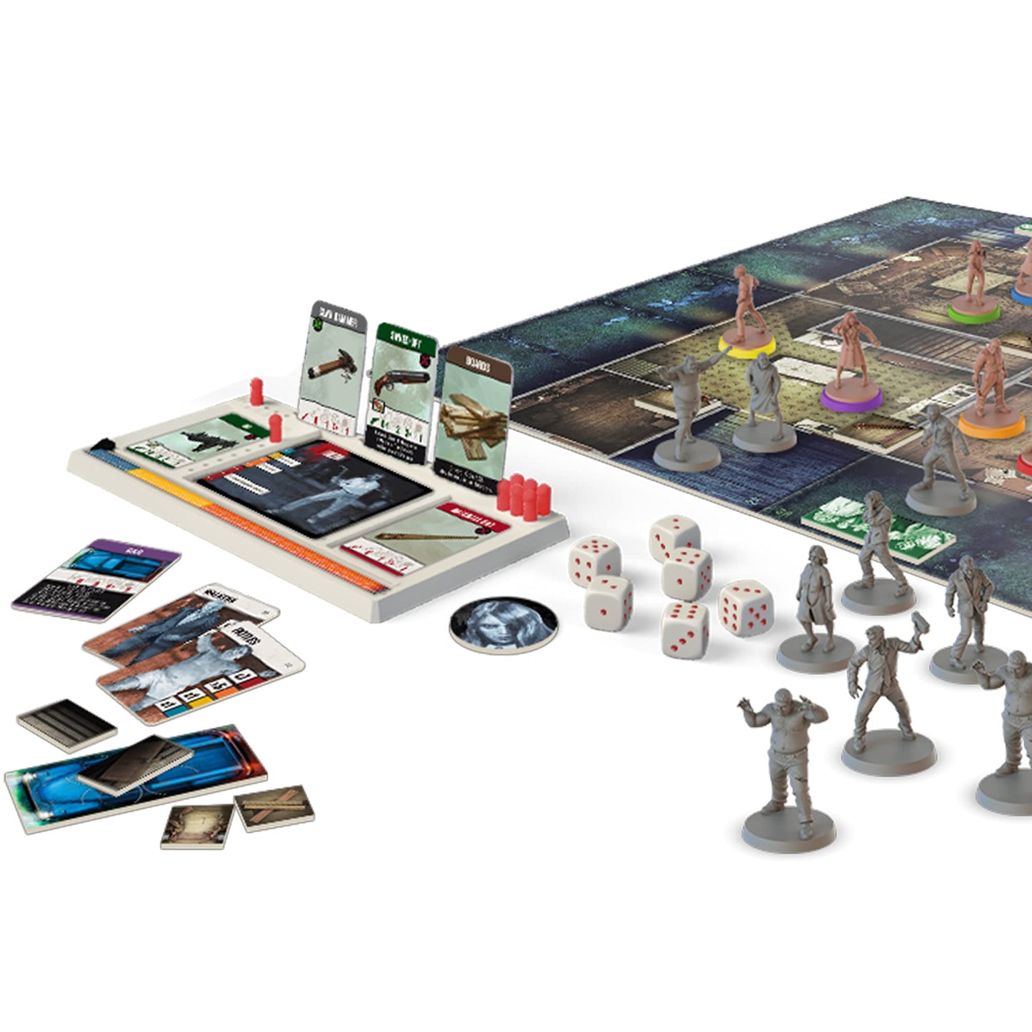 Zombicide Night of The Living Dead Board Game | Strategy Board Game | Cooperative Game for Teens and mature-themeds | Zombie Board Game | Ages 14+ | 1-6 Players | Avg. Playtime 1 Hour | Made by CMON