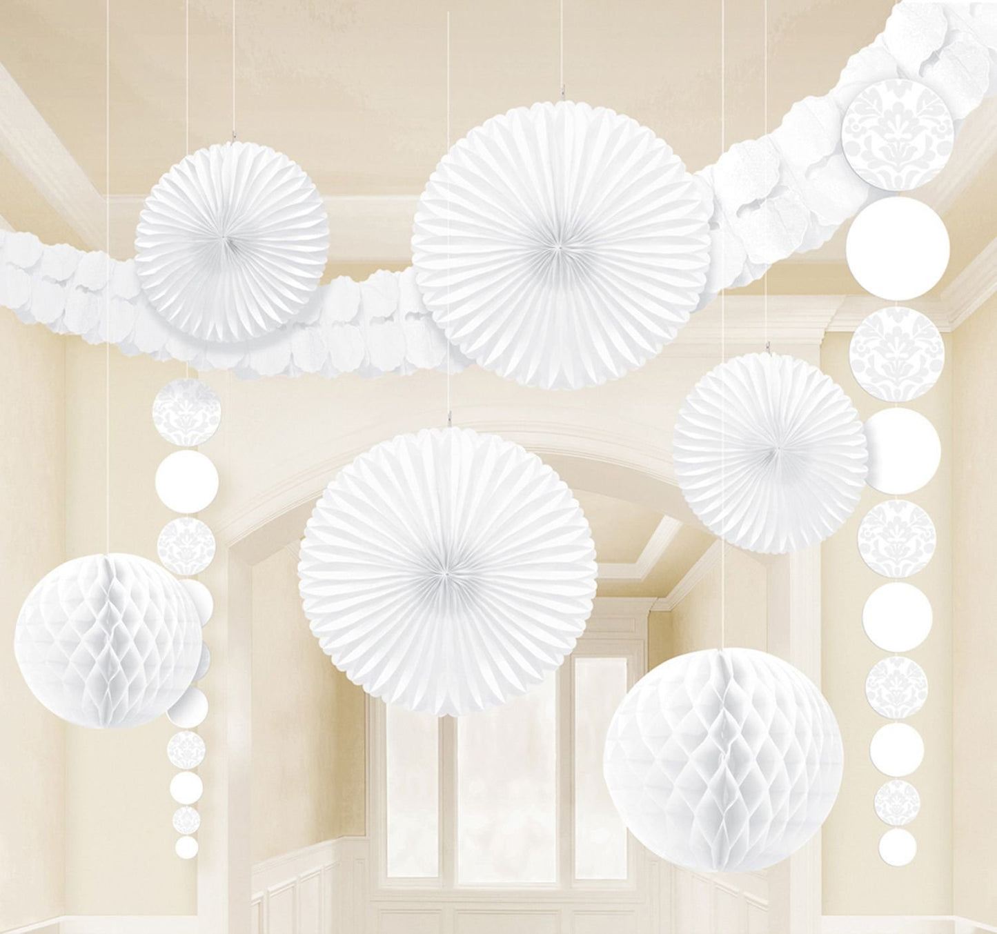 Amscan Decorating Kit, 15.5 x 10.5, White