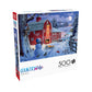 Buffalo Games Winter Frolic 500-Piece Jigsaw Puzzle - Large Multicolor Holiday Artwork for Adults