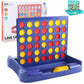 Vikutu 4 In A Row Connect Game, Travel Board Games For Kids Adults, Get 4 In A Row To Win - 9 X 7.4 Inches(Blue)