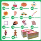 Veoraght Kids Toddler Toys, Baby Dinosaur Talking Flash Cards For 2 3 4 5 6 Year Old Boys Girls With 224 Sight Words, Autism Sen