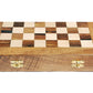 Skywalk 14 Foldable Wooden Chess Board Only- Without Chess Pieces.