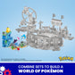 Mega Pokémon Building Toys Set Aquatic Adventure With 319 Pieces, 2 Poseable Characters, For Kids