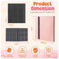 Card Binder  9 Pocket Trading Card Album Folder  20 Pages  360 Card Capacity Sports Card Binder  enhanced Card Binders Compatible with MTG  TCG  Baseball Cards (Pink)