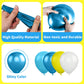 Yellow Blue Clear Balloon, 60 Pcs 12 Inches Metallic Blue Sponge Theme Balloons For Kids Cartoon Sponge Party Decorations Birthday Balloons Baby Shower Engagement Party Supplies