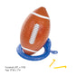 Hearthsong Jumbo Sized Inflatable Football With Kickoff Tee, 23' L X 11' W, Includes Ground Stakes, Ages 3 And Up