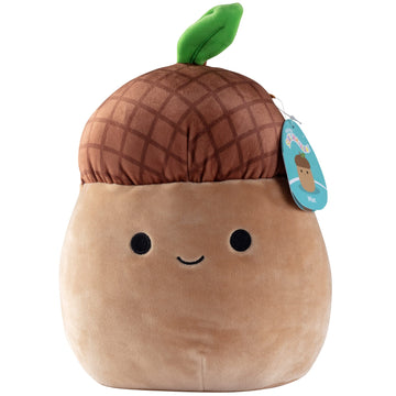 Squishmallows Original 10-Inch Mac The Acorn - Official Jazwares Thanksgiving Plush - Collectible Soft & Squishy Acorn Stuffed A