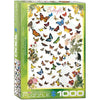 Eurographics Butterflies 1000 Piece Puzzle
