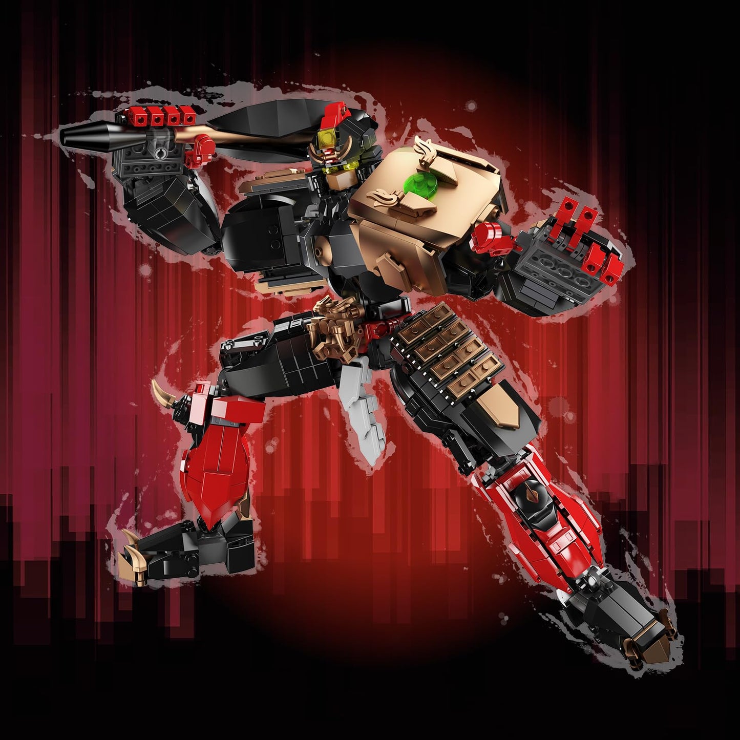 JMBricklayer Mech Sets Robot Building Blocks for mature-themeds 70127  Mechs decorative replica bladesman Assassin Action Figure Model Kits to Build  Cool Mech Decor Hero Figure Display  Gifts for Boys Girls mature-themed(920 Pieces)