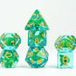 FanRoll by Metallic Dice Games Pathfinder Goblin Inclusion Dice Set