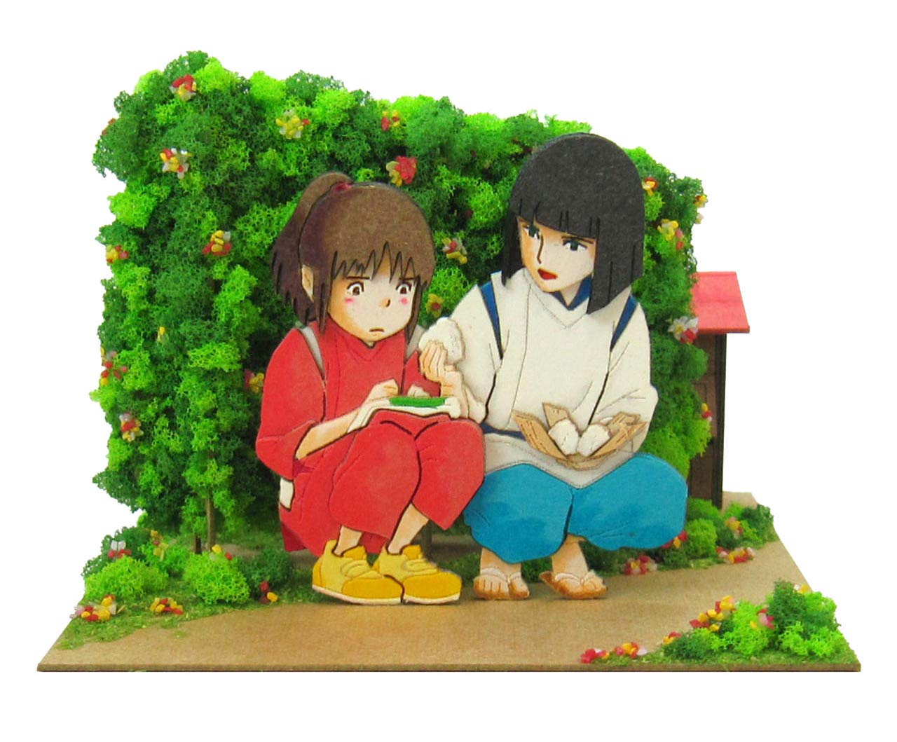 Sankei MP07-58 Studio Ghibli Mini, Spirited Away Haku Onigiri, Non-Scale, Papercraft
