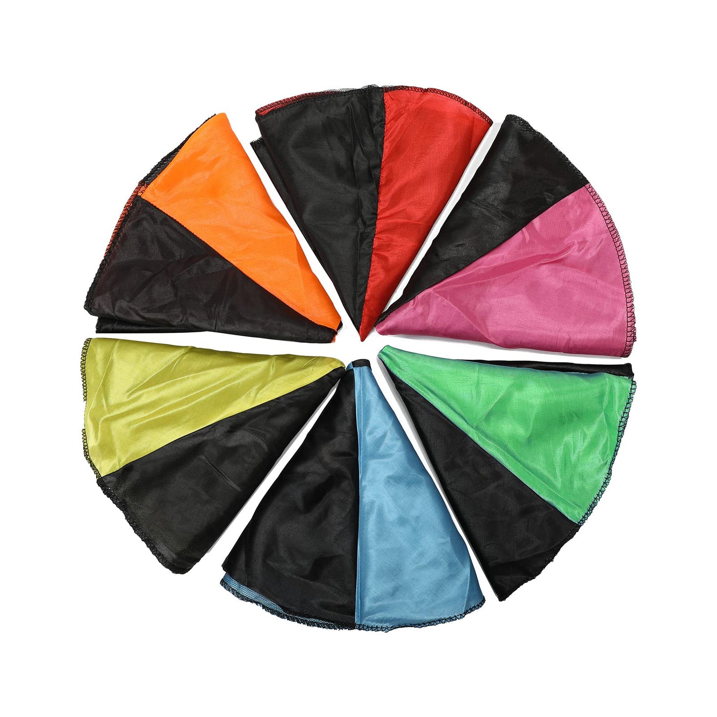 VOMAOK 6 Pack Parachute Toy Outdoor Hand Throw Flying Toys for Kids Boys Girls Easter Basket Stuffers Gifts