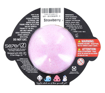 Glitter Galaxy Fizzeez Super Adorable Teeny-Tiny Surprise Toy | Strawberry