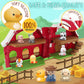 Aurotops Toys For 1 2 3 Years Old Boys And Girls, Big Barn Toy With Farm Animal, Preschool Montessori Toy, Farm Playset With Big Red Barn & Farmer, Easter Gift Toy For Toddlers