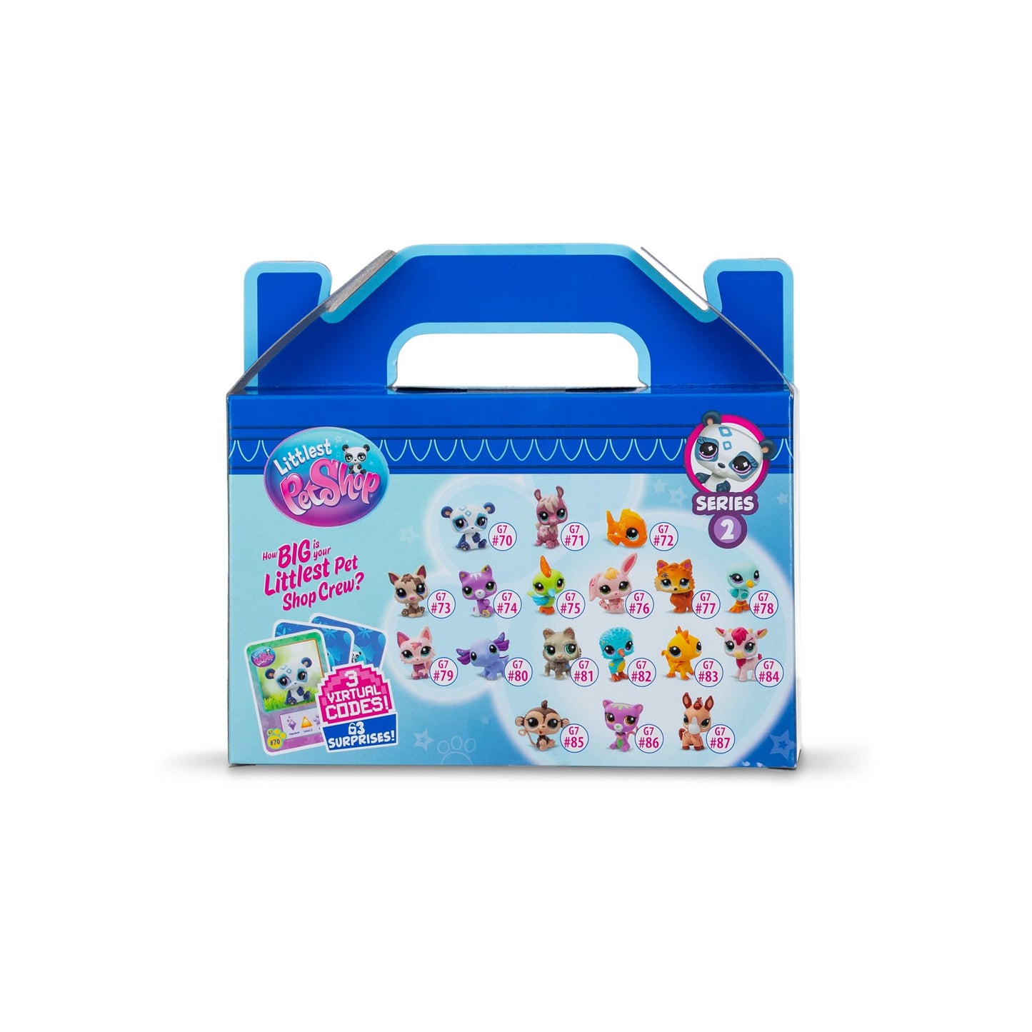 Littlest Pet Shop Pet Surprise Three Pack - Series 2 - Authentic PVC Mystery Figures - Multicolor - Ages 4+
