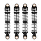 INJORA 53mm Shocks- Absorber Oil Threaded Damper for TRX4M TRX4MT 1/18 RC Crawler Upgrade (Black)