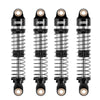 INJORA 53mm Shocks- Absorber Oil Threaded Damper for TRX4M TRX4MT 1/18 RC Crawler Upgrade (Black)