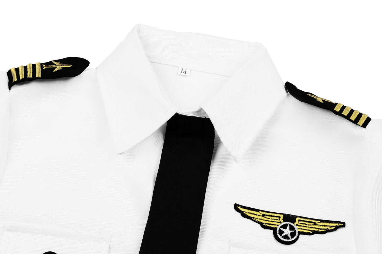 Scypruth Airline Pilot Costume For Kids Captain Pilot Uniform For Career Day Halloween Dress Up Birthday Gifts