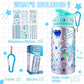 Gift For Girls, 5 6 7 8 9 10 Year Old Girl Birthday Gift, Decorate Your Own Water Bottle With Gem Stickers For Kids, Arts And Cr