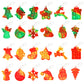 Jdsty 24 Pack Christmas Mini Pop Fidget Toy Pack For Kids Girls Boys Toddlers Christmas Stocking Stuffers Party Favors Gifts Str