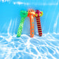 Swimline Neoprene Covered Dive Animal Sticks Toys 3 - Pack Weighted Catch And Retrieval Game For Swimming Pool & Bath Tub For Ki