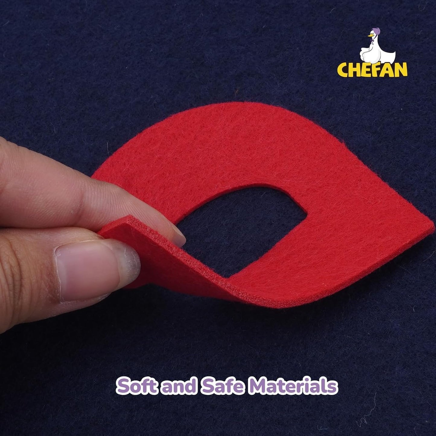 Chefan Felt Letters Alphabet For Kids, Precut Story Pieces, 104 Abc Upper & Lowercase Letters For Preschool & Homeschool Learnin