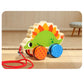Atorse Walking Wooden Toy Animal Push And Pull Along Toy For 1 Year Olds Boys Girls Stegosaurus|Baby | Toys For Baby | Developme