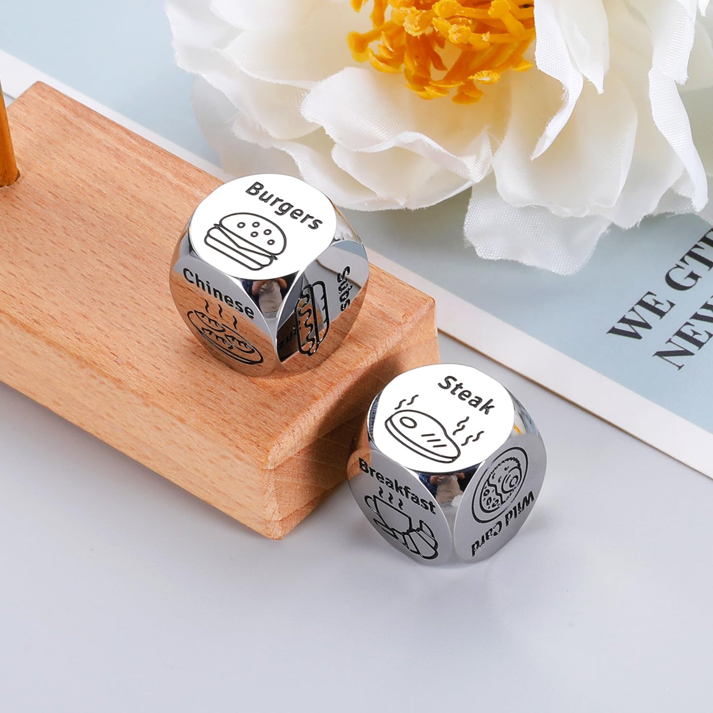 Valentines Day Gifts Date Night Dice for Couples Couples Gifts for Him and Her Funny Valentines Gift for Husband Boyfriend Food