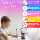MOMUSE 50 Accessories DIY Pen Making Kit, Fun Pen Creator Studio - Making 12 Sparkly Pens with Sequins Beads, Creative Art Craft