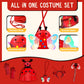 Innocheer Ladybug Costume For Girls, Halloween Costumes For Girls, Ladybug Costume Toddler Halloween Birthday Princess Dress Up