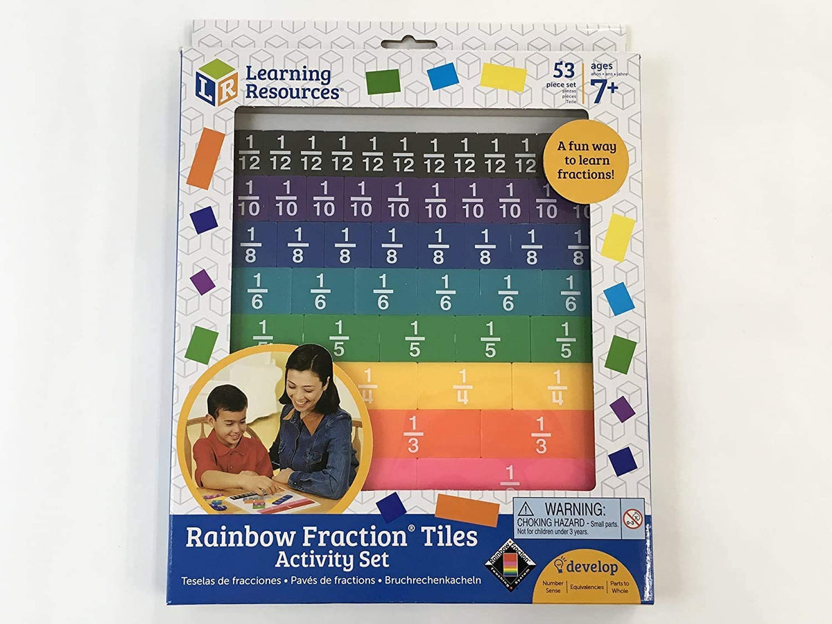 Multicolored Fraction Slides