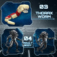 HIGH GODO Alien Mech Xenomorph Warrior Building Set, 882 Pieces, Plastic, Black, Medium - Perfect Gift for Ages 14+