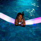 PoolCandy Inflatable Jumbo Swim Noodles (Illuminated LED Color Changing Swim Noodle)