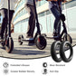 10x2.75-6.5 Scooter Tire Tube  70/65-6.5 Inner Tube  10 inch Tires Replacement  for Speedway 5 Dualtron 3 Hover-1 Alpha gotrax G4 Electric Scooter (2 Pack)