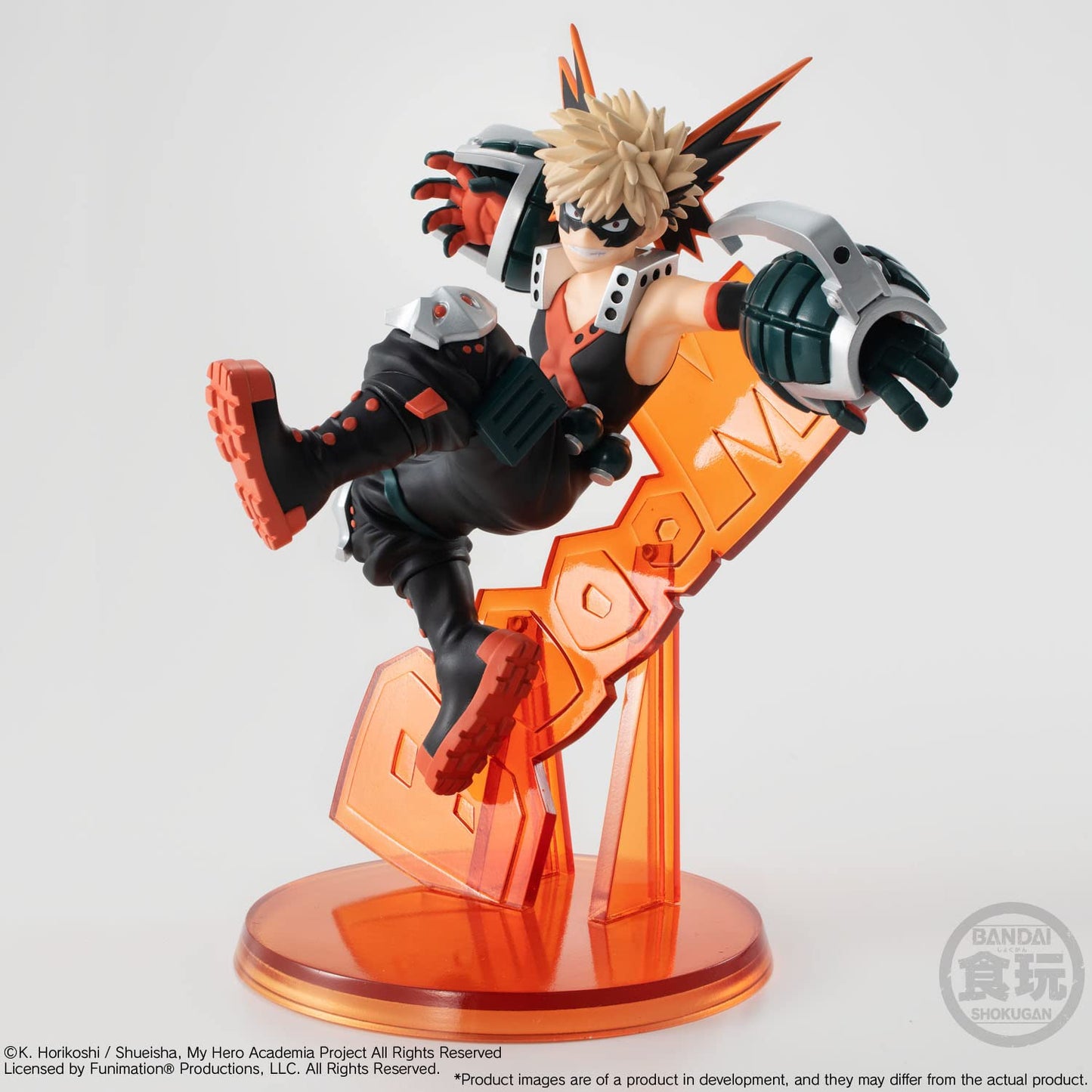 Bandai Shokugan - My Hero Academia - Katsuki Bakugo, Styling Figure