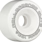 Rollerbones Art Elite 103A Competition Roller Skate Wheels (Set Of 8), White, 57Mm