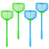 Coopay 4 Pieces Kids Fishing Net Catching Bug Nets Fish Butterfly Nets Beach Toys For Kids Outdoor Playing (Blue, Green)