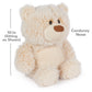 GUND Bubbles Teddy Bear Stuffed Animal  enhanced Bear Plush Toy for Ages 1 and Up  Cream  10