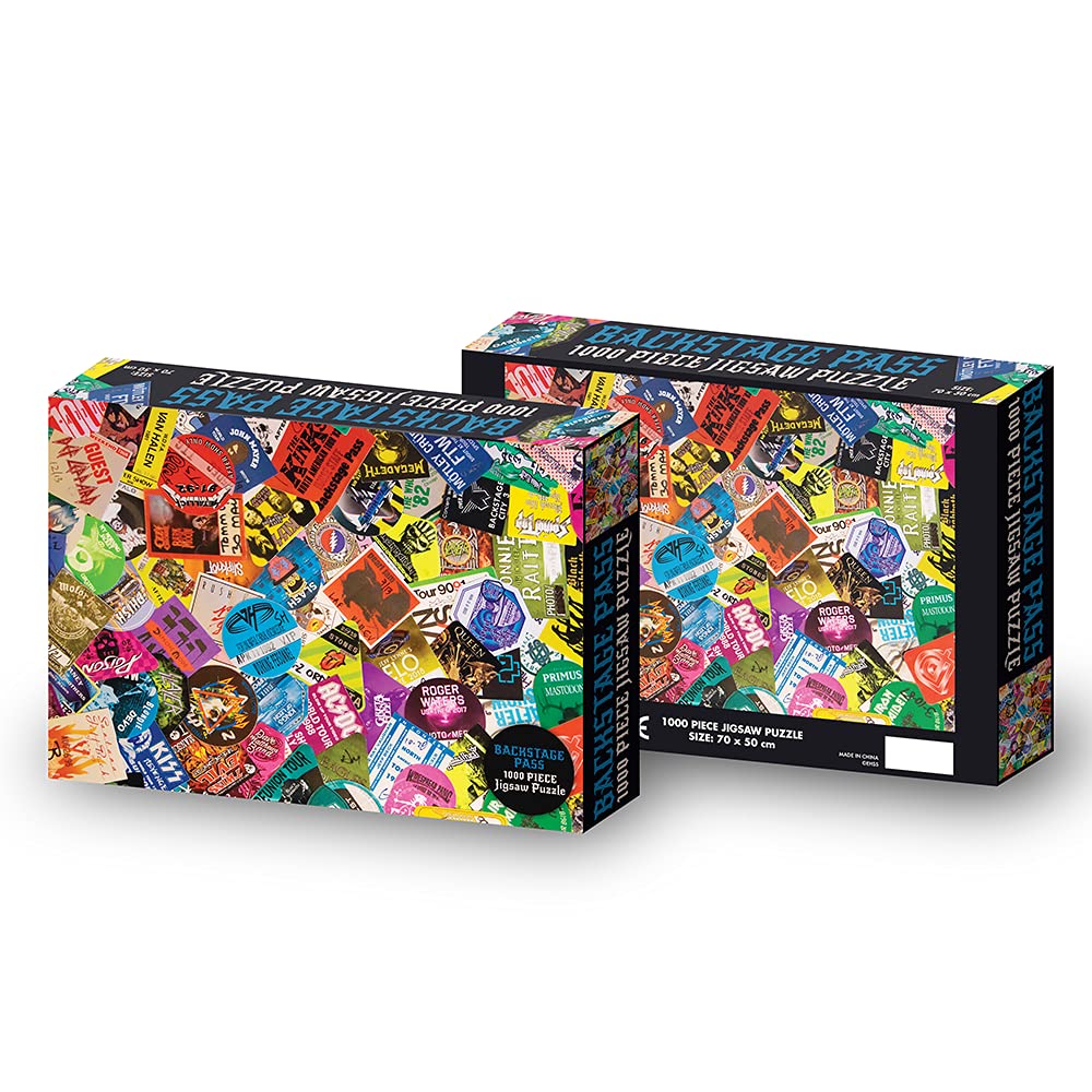 Backstage Pass 1000 Piece Jigsaw Puzzle